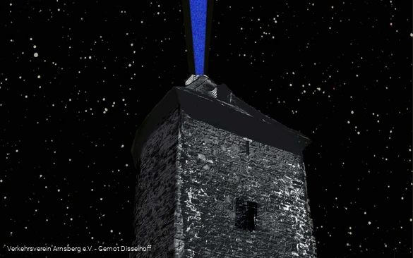 Turm bei Nacht