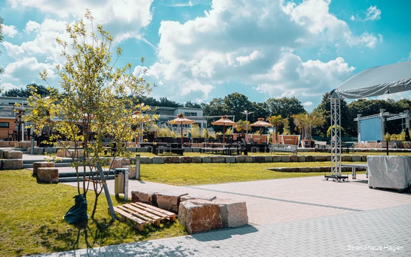 Hagen, Strandhaus Hagen, Außenbereich