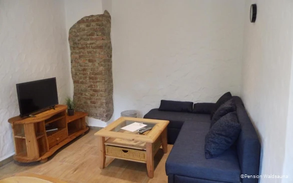 Wohnbereich der Pension Waldsauna in Arnsberg