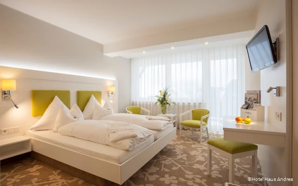Ansicht eines Zimmers im Hotel Haus Andrea in Winterberg