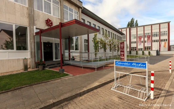 Außenansicht des Ruhr Inn Hotel & Sauna in Hattingen