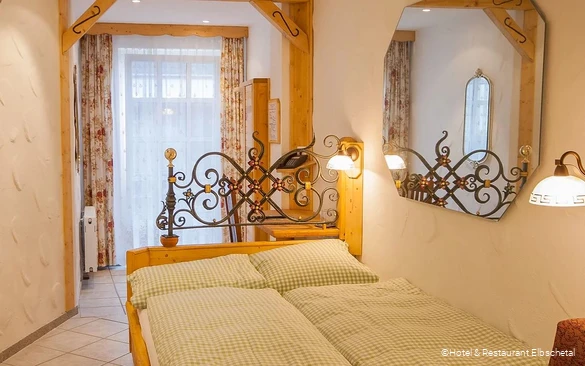 Doppelzimmer des Hotels Elbschetal in Wetter (Ruhr)