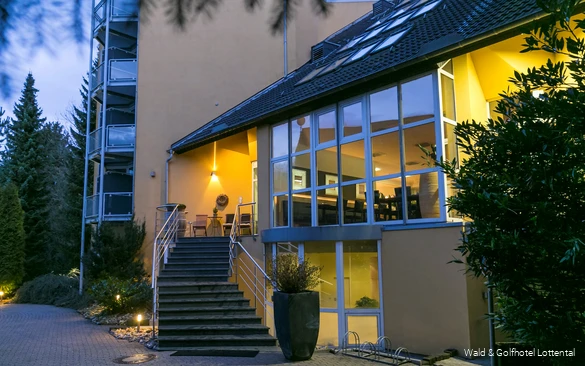 Außenansicht des Wald & Golfhotel Lottental in Bochum