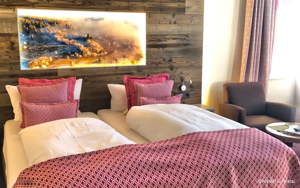 Doppelzimmer im Hotel Nuhnetal in Winterberg