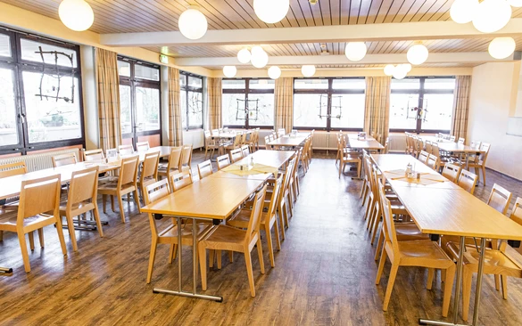 Speiseraum des SGV-Jugendhof Arnsberg