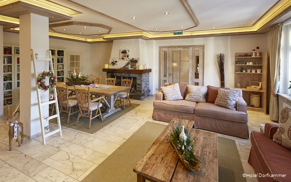 Lobby im Hotel Dorfkammer in Olsberg