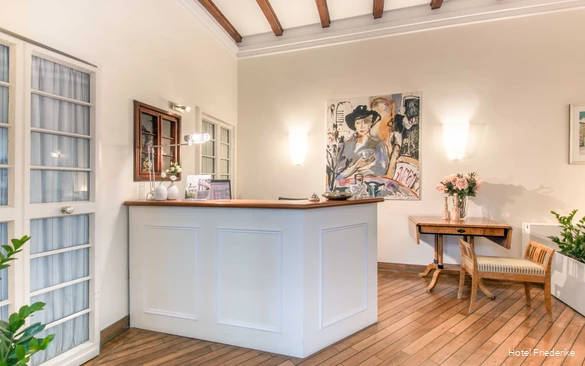 Mülheim, Hotel Friederike, Empfang