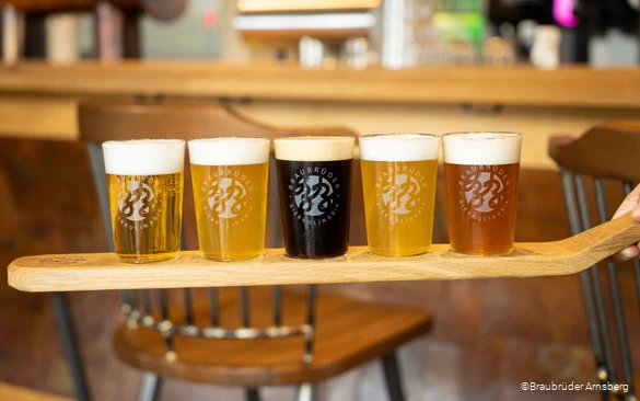 Biersorten im Braubrüder in Arnsberg