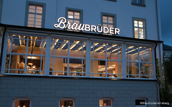 Außenansicht der Braubrüder in Arnsberg