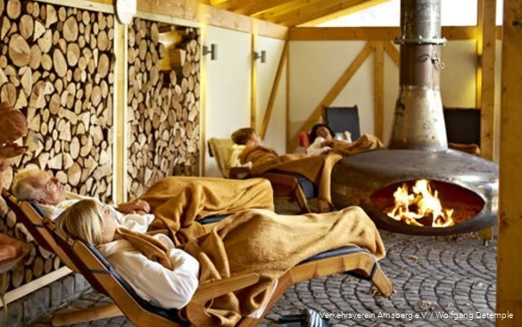 Ruhebereich des Freizeitbads Nass in Arnsberg