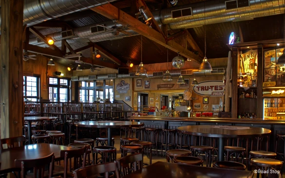 Innenansicht des Road Stop Dortmund