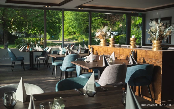 Innenansicht des Restaurants Eleo 1220 in Arnsberg