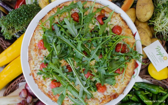 Pizza im Restaurant Ronja in Mülheim an der Ruhr