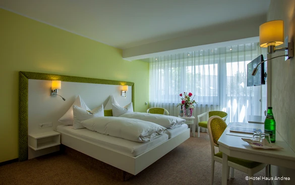 Ansicht eines Zimmers im Hotel Haus Andrea in Winterberg