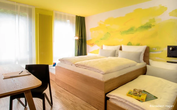 Familienzimmer im Arcadeon Hagen