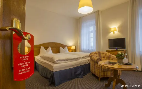 Zimmer im Landhotel Donner