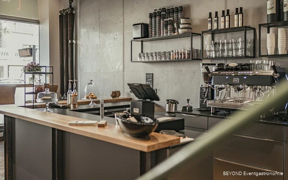 Innenansicht der BEYOND Eventgastronomie in Arnsberg