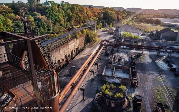 Henrichshütte Vogelperspektive 