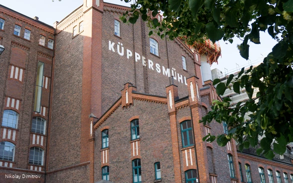 Museum Küppersmühle für Moderne Kunst Frontansicht