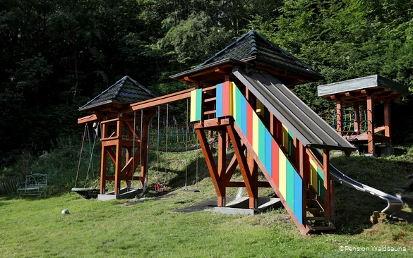 Spielplatz der Pension Waldsauna in Arnsberg