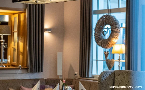 Ansicht des Restaurants im Hotel Overkamp in Dortmund