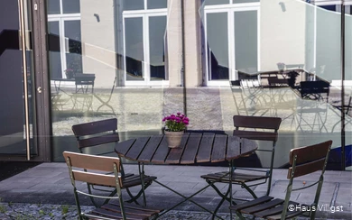 Terrasse des Haus Villigst in Schwerte