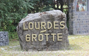 Die Lourdes Grotte in Grimlinghausen