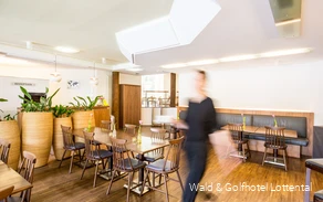 Frühstücksraum des Wald & Golfhotels Lottental