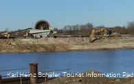 Trenn- und Förderanlage für Sand-Wasser-Gemisch