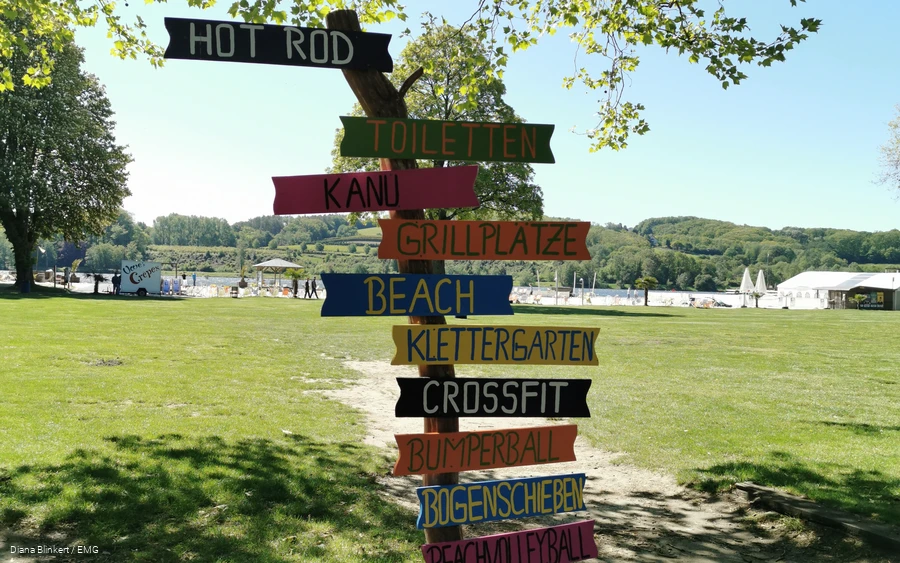 Seaside Beach Wegweiser