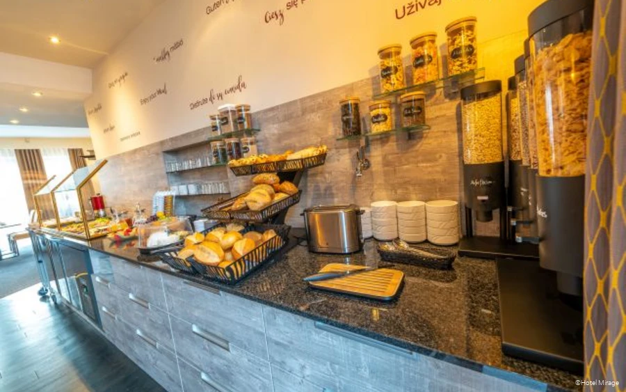 Frühstück im Hotel Mirage in Duisburg