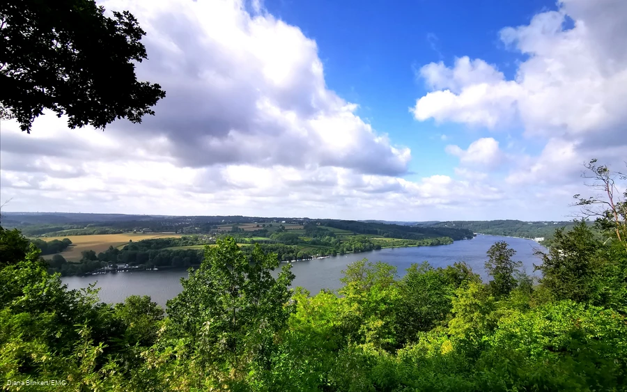 Baldeneysee - Blick vom Jagdhaus Schellenberg