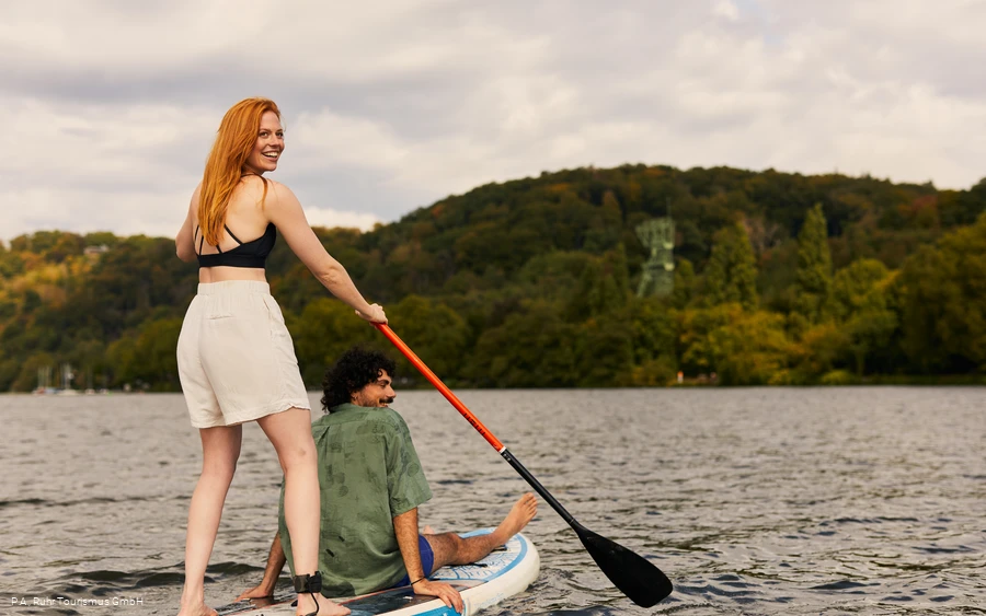 Baldeneysee, stand up paddling, Essen