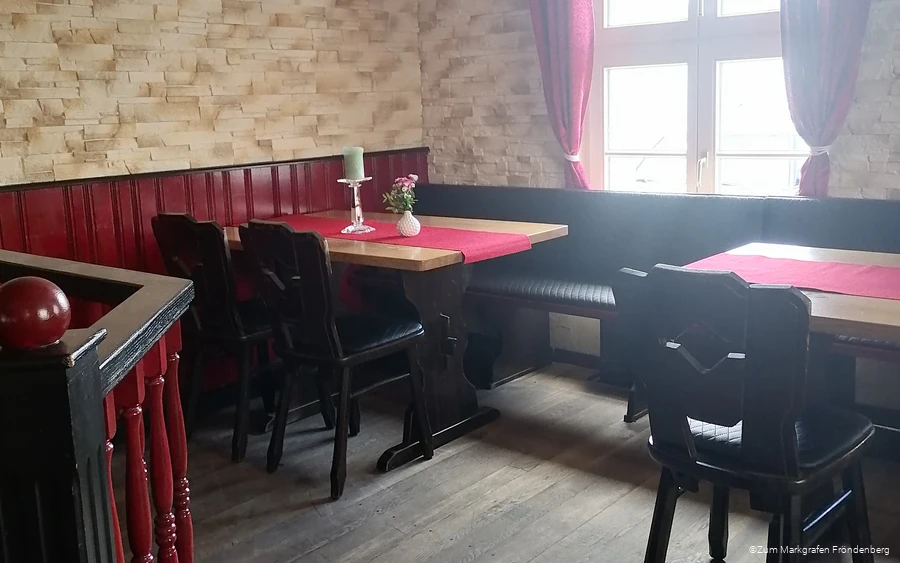 Innenansicht des Restaurants "Zum Markgrafen Fröndenberg"
