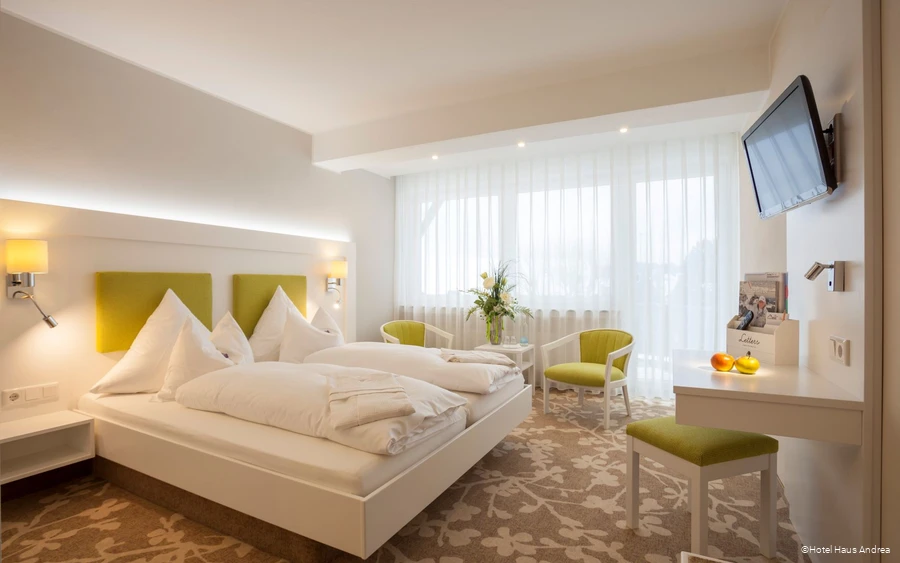 Ansicht eines Zimmers im Hotel Haus Andrea in Winterberg