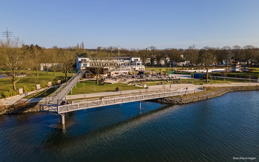 Hagen, Strandhaus Hagen, See