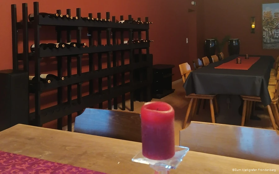 Innenansicht des Restaurants "Zum Markgrafen Fröndenberg"