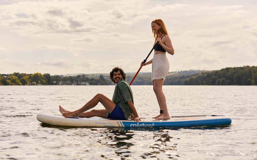 Baldeneysee, stand up paddling, Essen