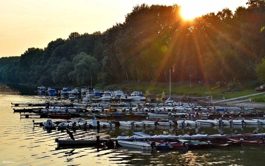Abendstimmung am Kemnader See