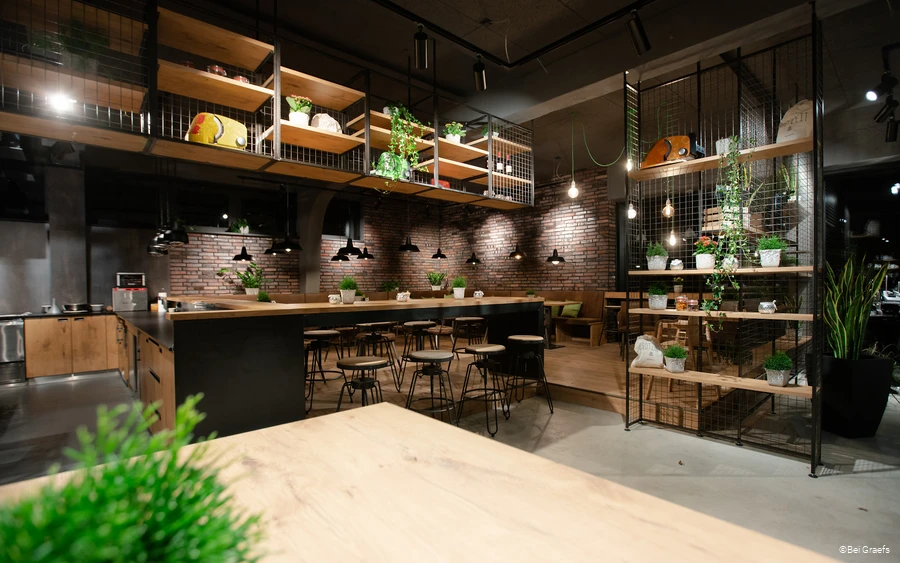 Innenansicht des Restaurants "Bei Graefs" in Arnsberg