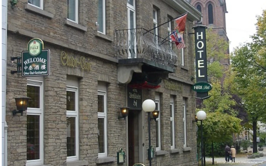 Außenansicht des Hotels Restaurant Westfälischer Hof in Hattingen