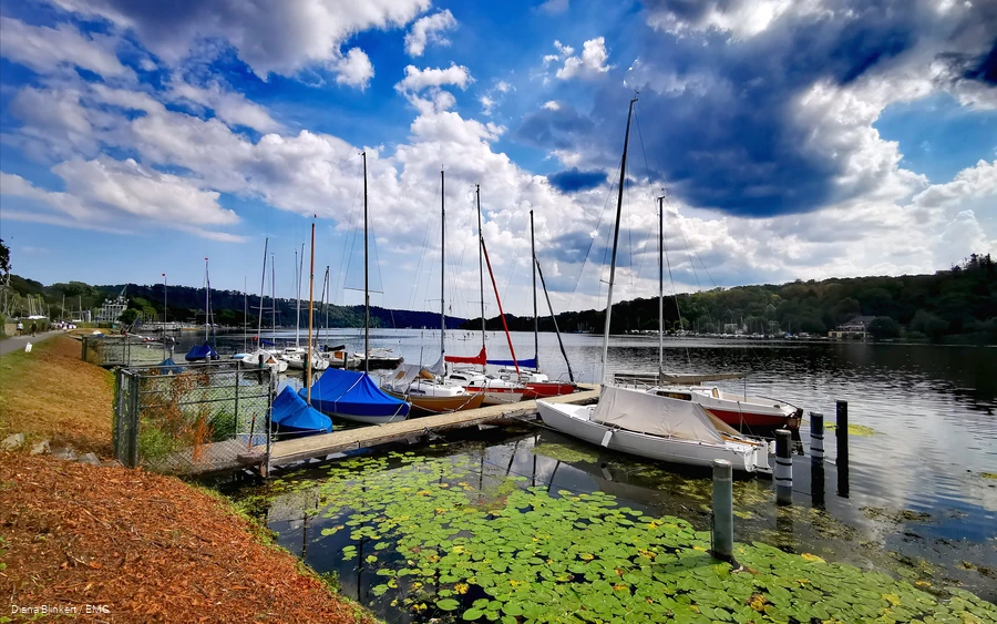 Boote am Baldeneysee
