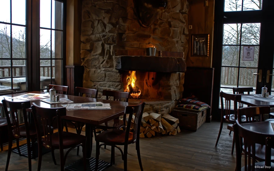 Innenansicht des Road Stop Dortmund