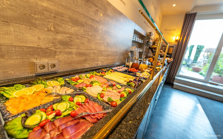 Frühstück im Hotel Mirage in Duisburg