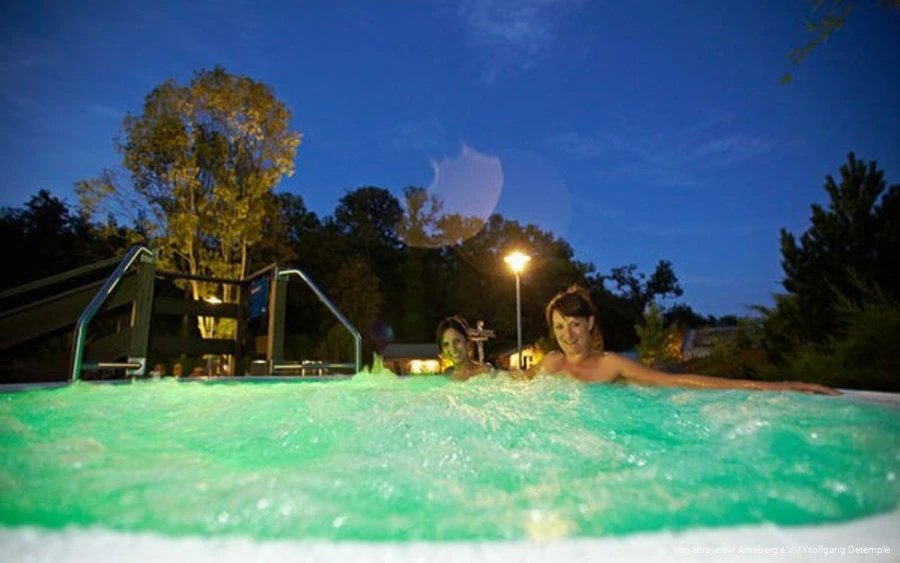 Whirlpool des Freizeitbads Nass in Arnsberg