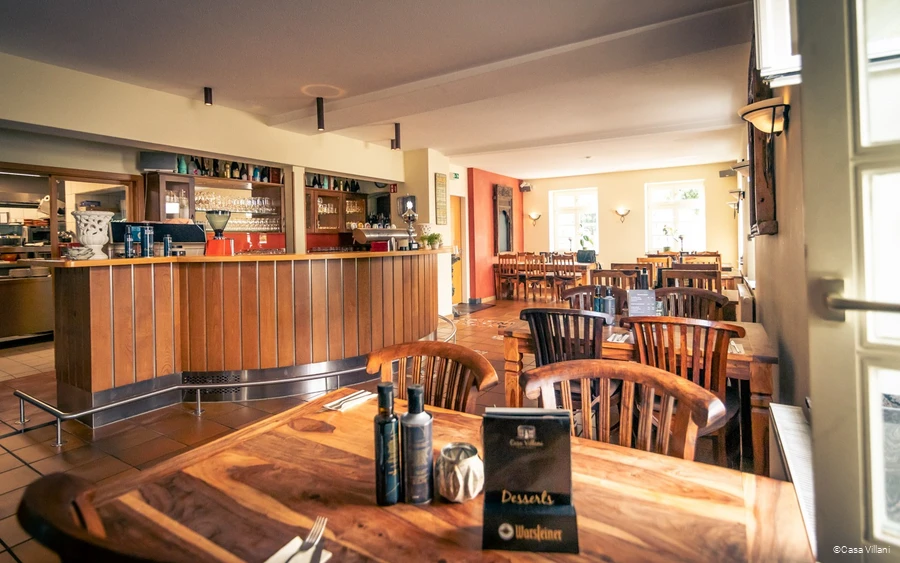 Innenbereich des Restaurants Casa Villani in Arnsberg