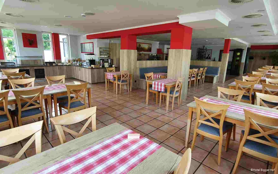 Frühstücksraum des Hotels Bigger Hof in Olsberg