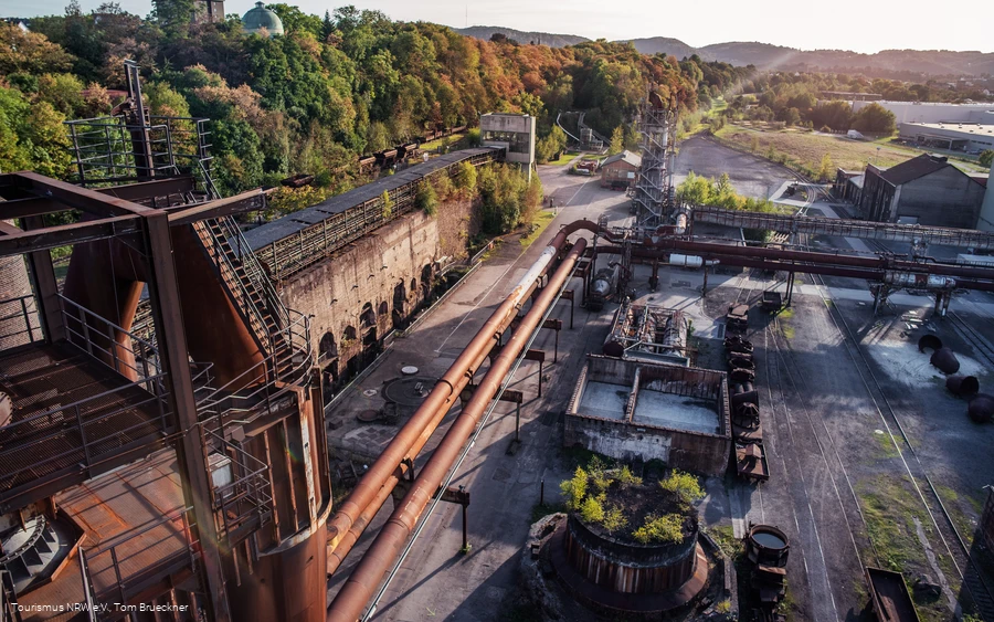 Henrichshütte Vogelperspektive 