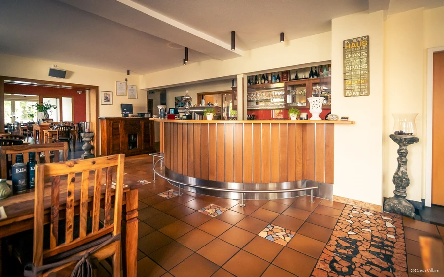 Innenbereich des Restaurants Casa Villani in Arnsberg