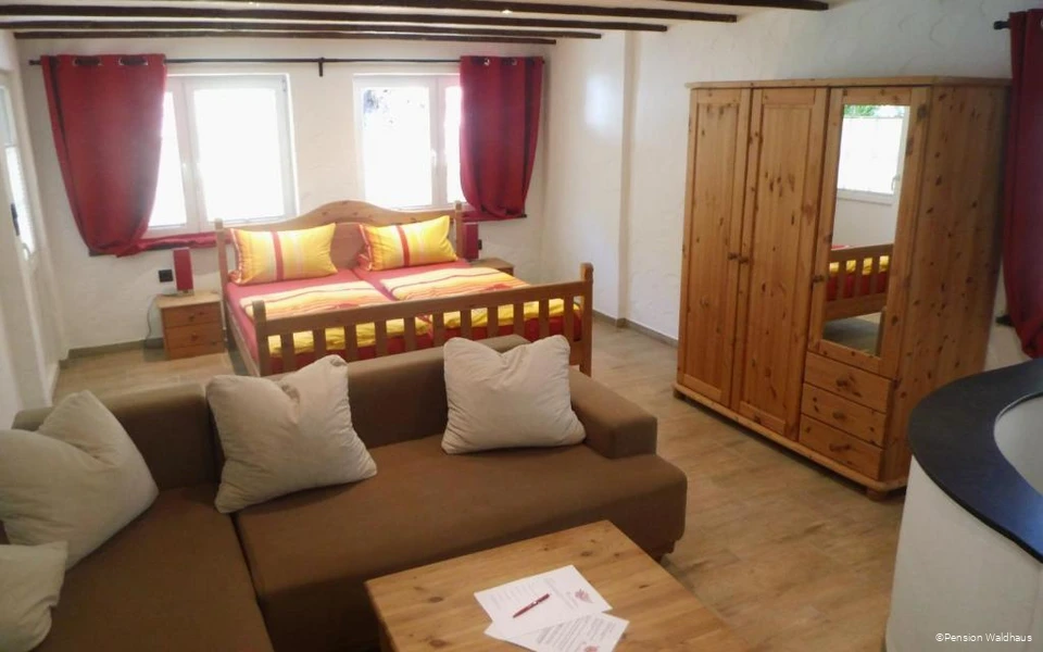 Familienzimmer der Pension Waldhaus in Arnsberg